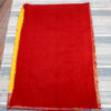 Banarasi Soft Silk Saree yellow and red Ghatchola weave with minakari work in zari and resham thread