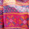 Kota Cotton Saree in Pink And Blue