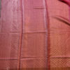 Banarasi Chinia Silk Pink saree golden zari paisley weave all over with zari border and heavy anchal