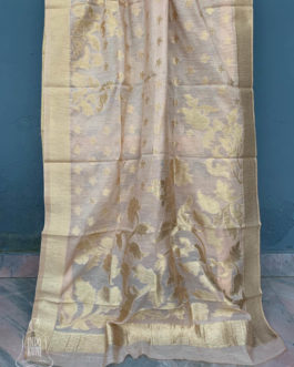 Banarasi Silk Cotton Dupatta In Beige