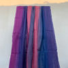 Pure Pashmina Shawl with beautiful multi colored combination of mauve purple peach and blue