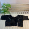 Bangalore Silk Raven Black Blouse