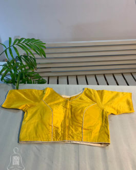 Bangalore Silk Golden Yellow Blouse