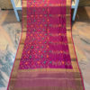 Banarasi Mercerized Cotton Purple Saree