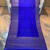 Banarasi Semi Georgette Royal Blue Saree