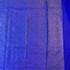 Banarasi Semi Georgette Royal Blue Saree