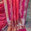 Banarasi Semi Katan Rangkaat saree In Peach