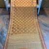 Autumn Beige Banarasi Chanderi Soft Silk Saree