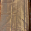 Autumn Beige Banarasi Chanderi Soft Silk Saree