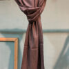 Pure Pashmina Muffler In brown and black